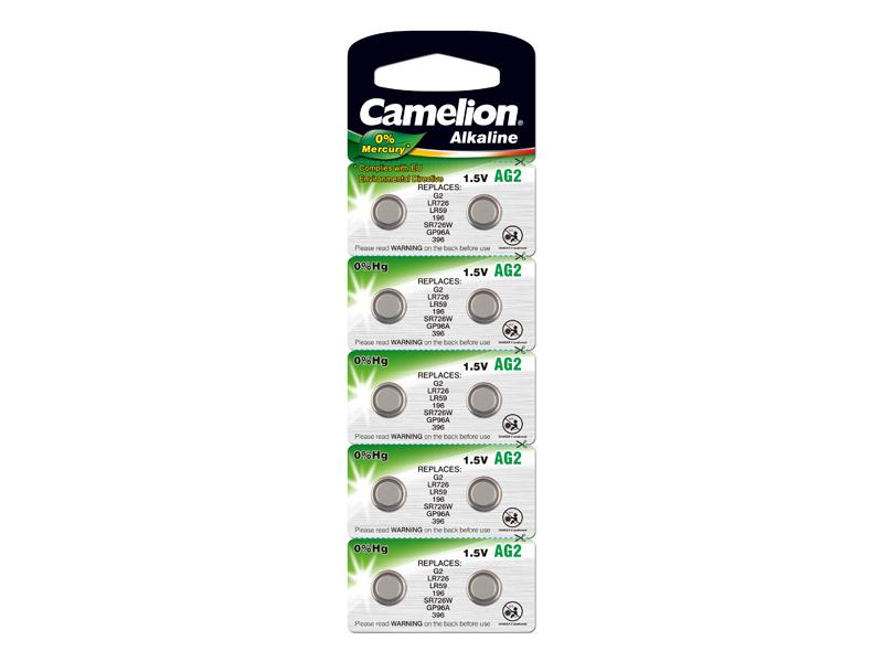 Camelion Alkaline Nappiparistot AG2, 1.5V, 10 kpl Camelion Alkaline Nappiparistot AG2, 1.5V, 10 kpl
